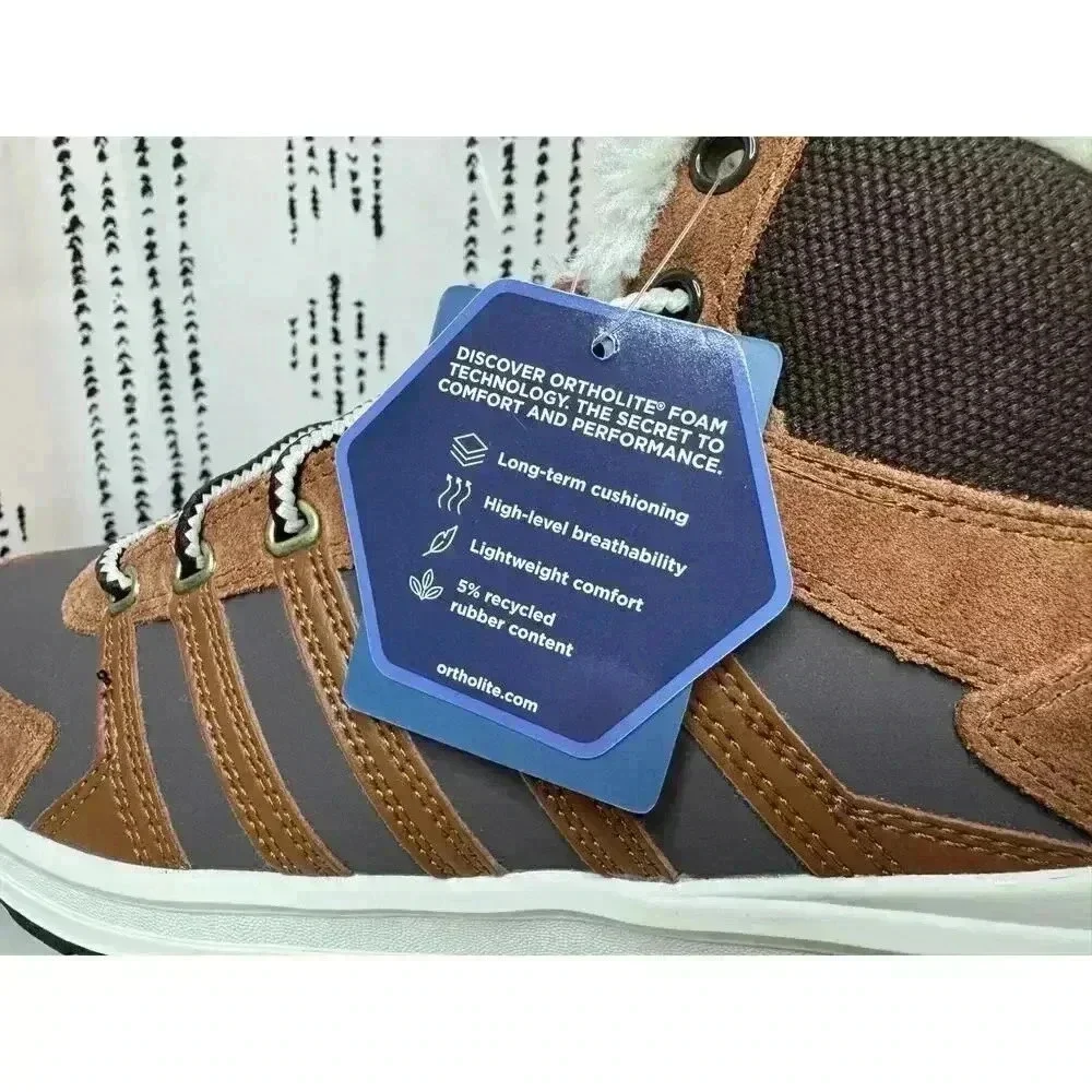 K-Swiss NWT Men’s Vista Trainer Mid Winter Sherpa Lined Size 8 Hike Outdoor Gorp - Picture 12 of 13